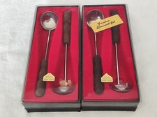 Aus einer Auflösung: 2 Hill Fondue-Saucenlöffel Sets