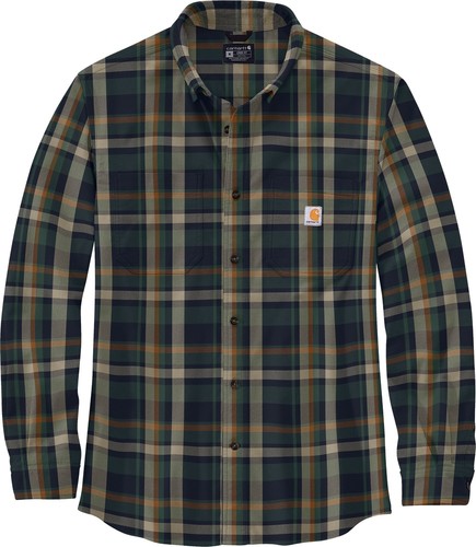 Carhartt flannel plaid - flannel, l/s
