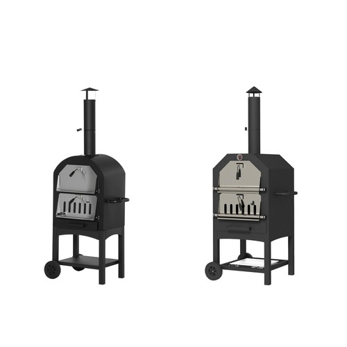 Pizzaofen outdoor - 2-in-1,