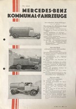 Mercedes Benz LKW Prospekt