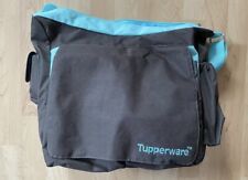 Tupperware Wickeltasche - Wickelunterlage - Baby - braun/türkis