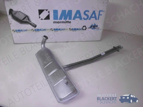 Imasaf auspuff mitteltopf für - auspuff,