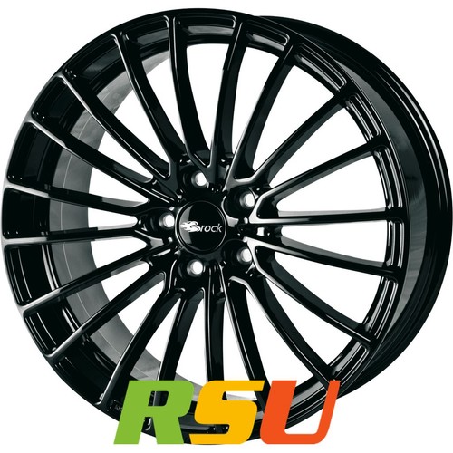 Brock b24 schwarz lackiert - brock,