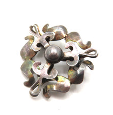 Art Deco Brosche 835 Silber
