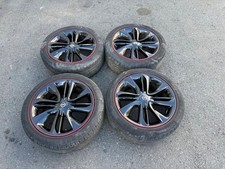 Opel Adam Felgen Alu 17 Zoll Alufelgen original schwarz 7x17 ET44 13369315