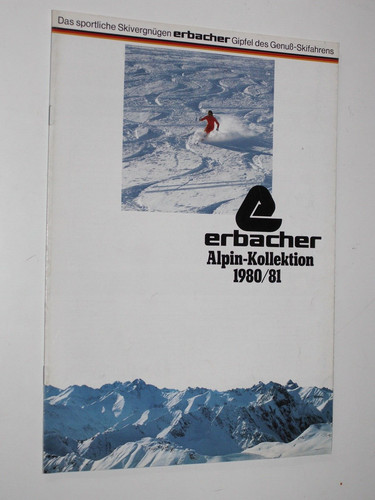 Vintage erbacher ski - erbacher,