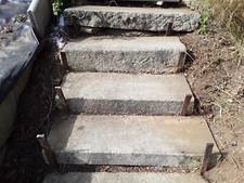 Stein Aussentreppe Aussenstufen Steinstufen Steine Naturtreppe in Wunsiedel