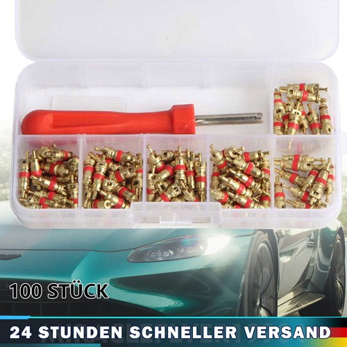100 ventileinsätze messing - 100,
