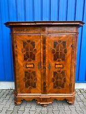 GROSSER BAROCKSCHRANK UM 1780 NUSSBAUM INTARSIEN KLEIDERSCHRANK BAROCK SCHRANK