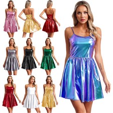 Damen Kleider Kurz Partykleid