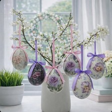Deko ostereier hängende eier - deko,
