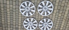 4X Original VW Tiguan Radkappen 17 Zoll - Silber - 5NA601147A