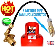 Nachfüllung Gas Flasche Propan LPG Zylinder Fernbedienung Füllung 3 Meter Flexi