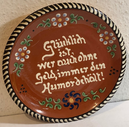 Keramik wandteller ton - keramik,
