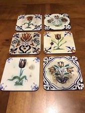 Vintage Glasuntersetzer