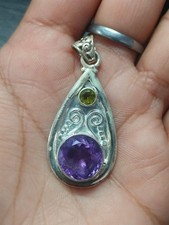 Natürlicher runder Amethyst