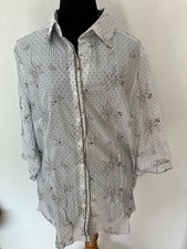 Zarte hemd bluse creme - zarte, creme-