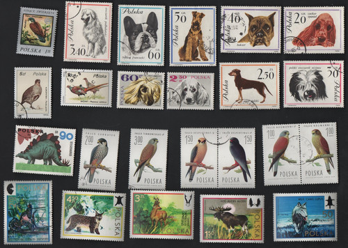 Polen 35 verschiedene - ,,