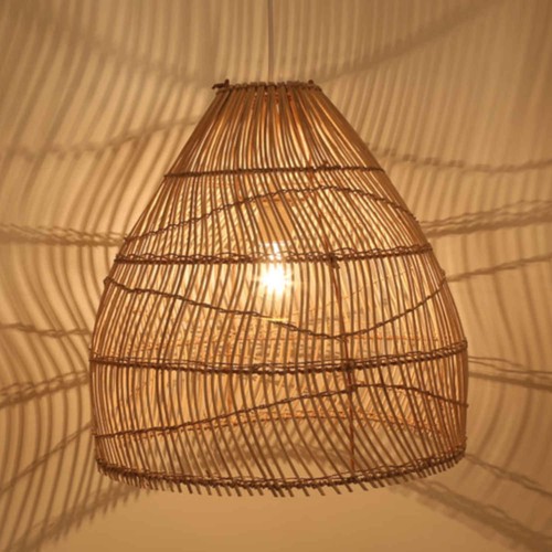 Rattan lampe nora - lampe,