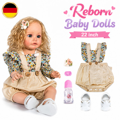 56cm reborn baby - reborn, puppe