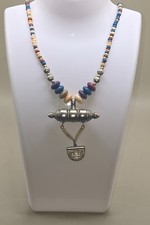 Afghanische Kette Holzperlen