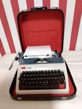 DDR Schreibmaschine Erika Reiseschreibmaschine Kofferschreibmaschine Deko Retro
