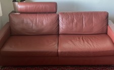 Sofa 2 Sitzer - Echtleder -