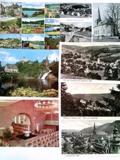 Kurorte in der Eifel, Schleiden, Gemünd etc., versch. Ansichten, 7 Ansichtkarten