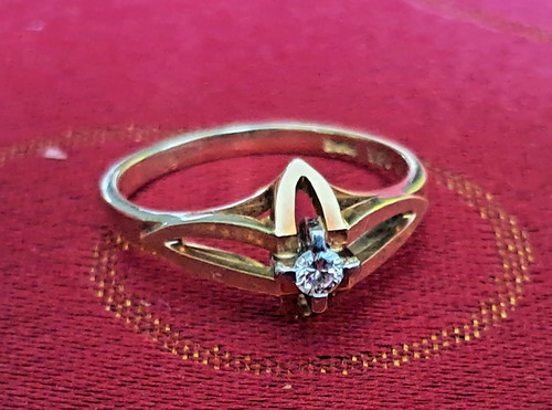 Damen solitär ring vintage - solitÄr,
