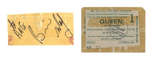 Brian may autogramm und queen - autogramm,