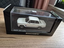 Minichamps Modellauto 430022200 - BMW 2002 Turbo - 1:43 - Alpinweiss - selten