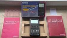 CASIO CFX-9850GB PLUS Grafikrechner OVP komplett Set Vintage Retro Sammler