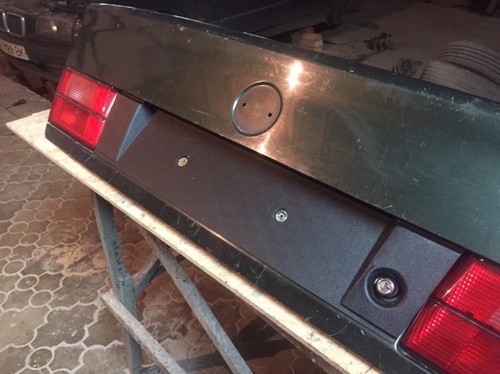 Bmw e34 kennzeichenrahmen - e34,