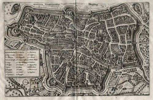 Augsburg gesamtansicht - augsburg,