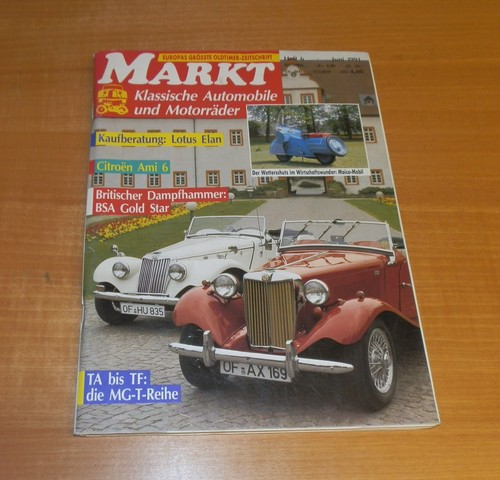 Oldtimer markt maico - oldtimer, 6/91,