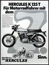 Hercules K 125 T, originale Werbung aus 1972