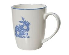 Tasse 10cm Porzellan mit Hasenmotiv - Keramiktasse Frühling Ostern Ostergeschirr