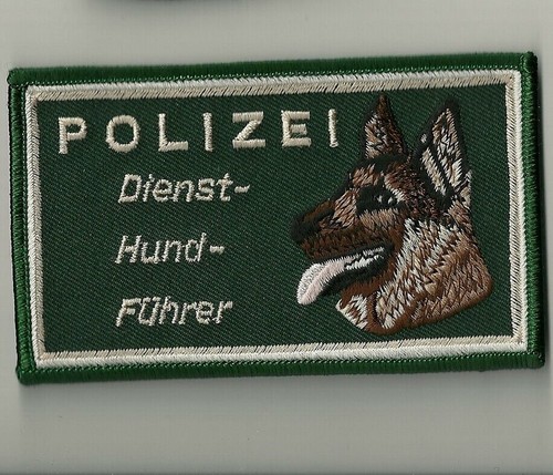 Diensthundeführer patch - k-9:,