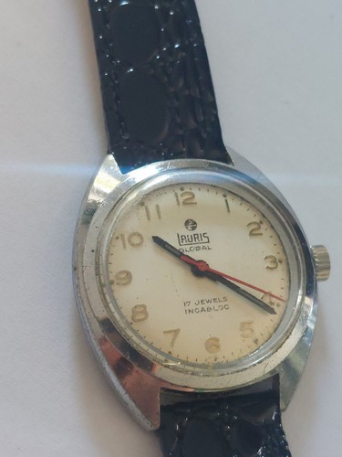 Lauris global herrenuhr - global, rote
