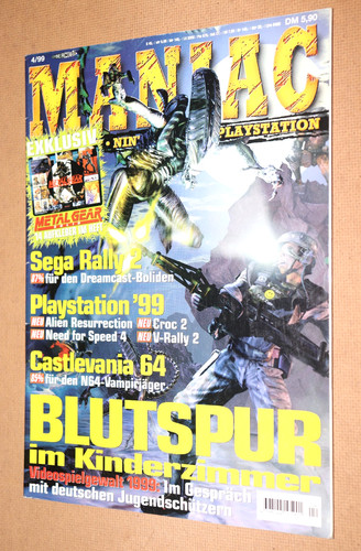 1999 maniac magazine - 04/1999,