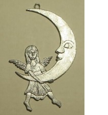Blanke Hängefigur " Mond mit