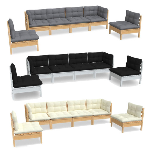 Tlg garten lounge - 6-tlg., garten-lounge-set