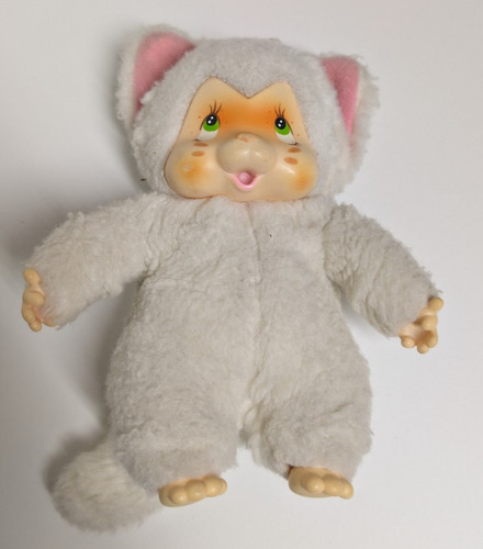Nyamy monchichi katze - nyamy, weiss