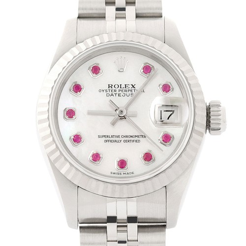 Rolex datejust weißes - rolex,