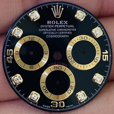 Rolex Black Diamond Dial for Daytona Model 116528 116523 116518 116503 116508
