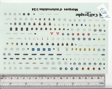 1:24-1:18 Decals, Abziehbild