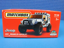 Matchbox  Power Grabs Jeep  Wrangler Superlift  MX 2303 -05