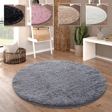 Hochflor teppich rund - teppich,