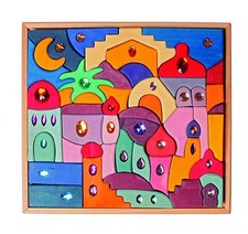 Grimm's Grimm 43088 Glitzerlegespiel Morgenland Ab 3 Jahren 52 Teile + BONUS