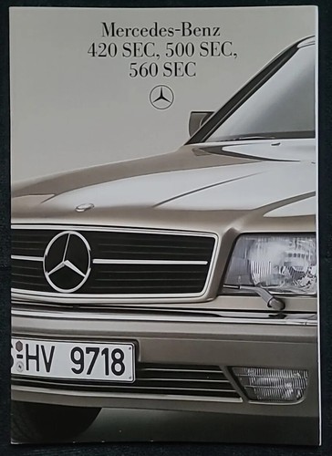 Mercedes 560 sec 500 - 560, sec/500/420